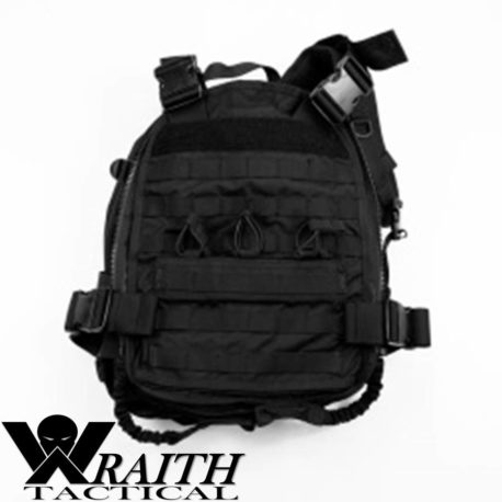 Wraith Tactical CARR Pack GEN 3 Black Deployed Front