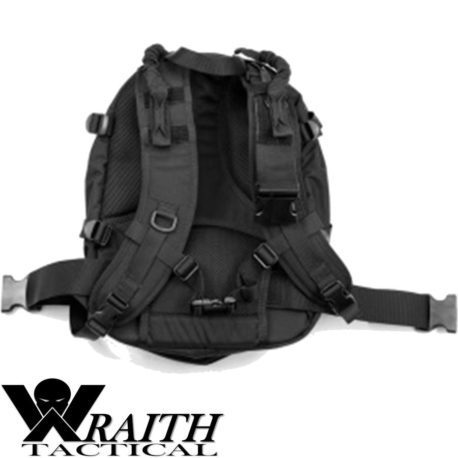 Wraith Tactical CARR Pack GEN 3 Black Not Deployed Front