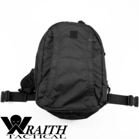 Wraith Tactical CARR Pack GEN 3 Black Not Deployed Rear